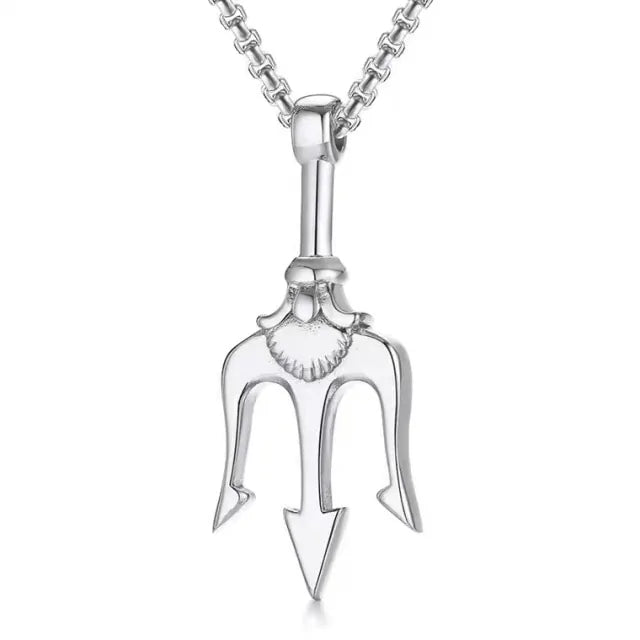 Trident Pendant Necklace