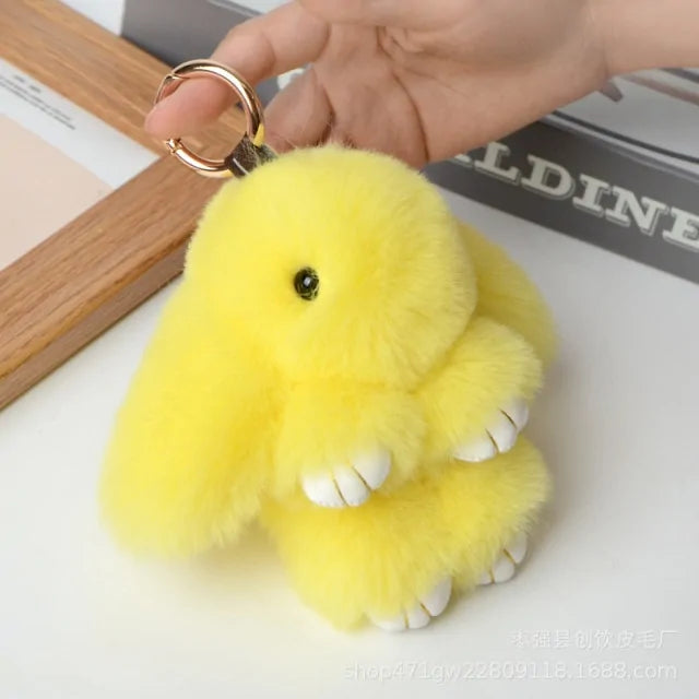 Plush Bunny Pendant