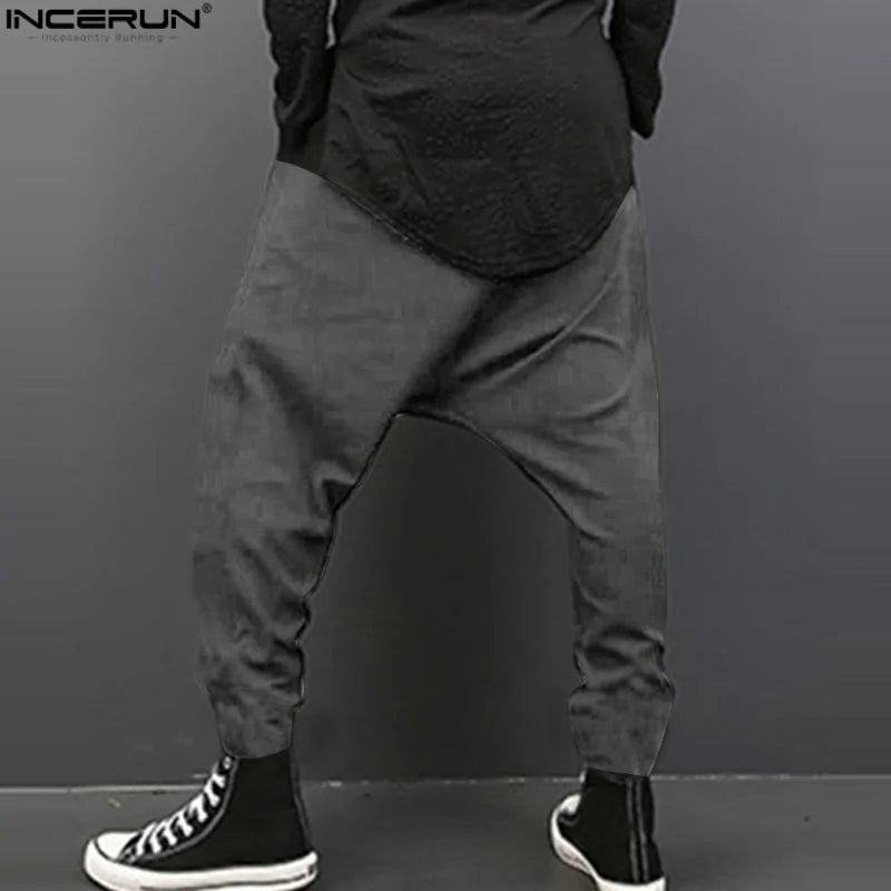 2021 INCERUN Cool Mens Gothic Punk Style