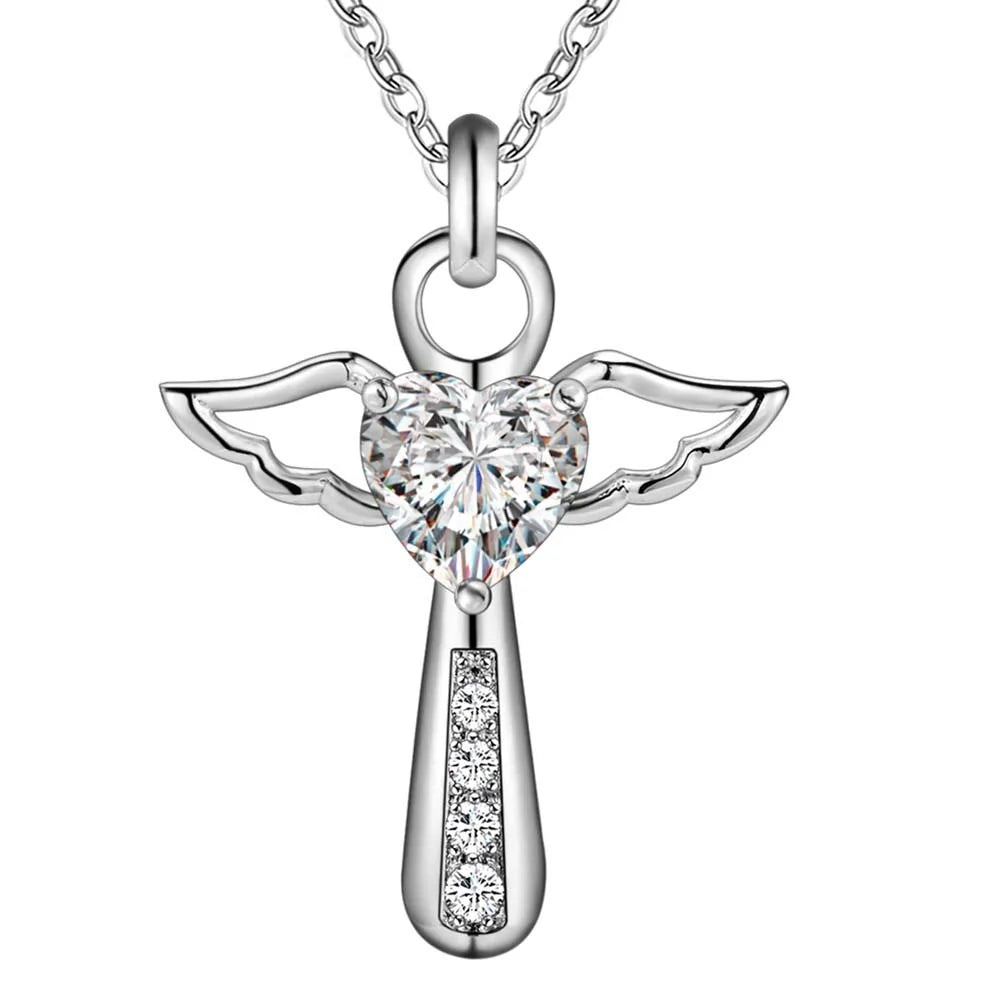 Elegant Crystal Pendant Necklace