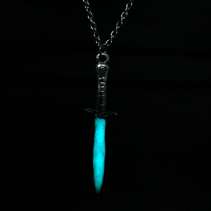 Glowing Dragon Pendant Necklace