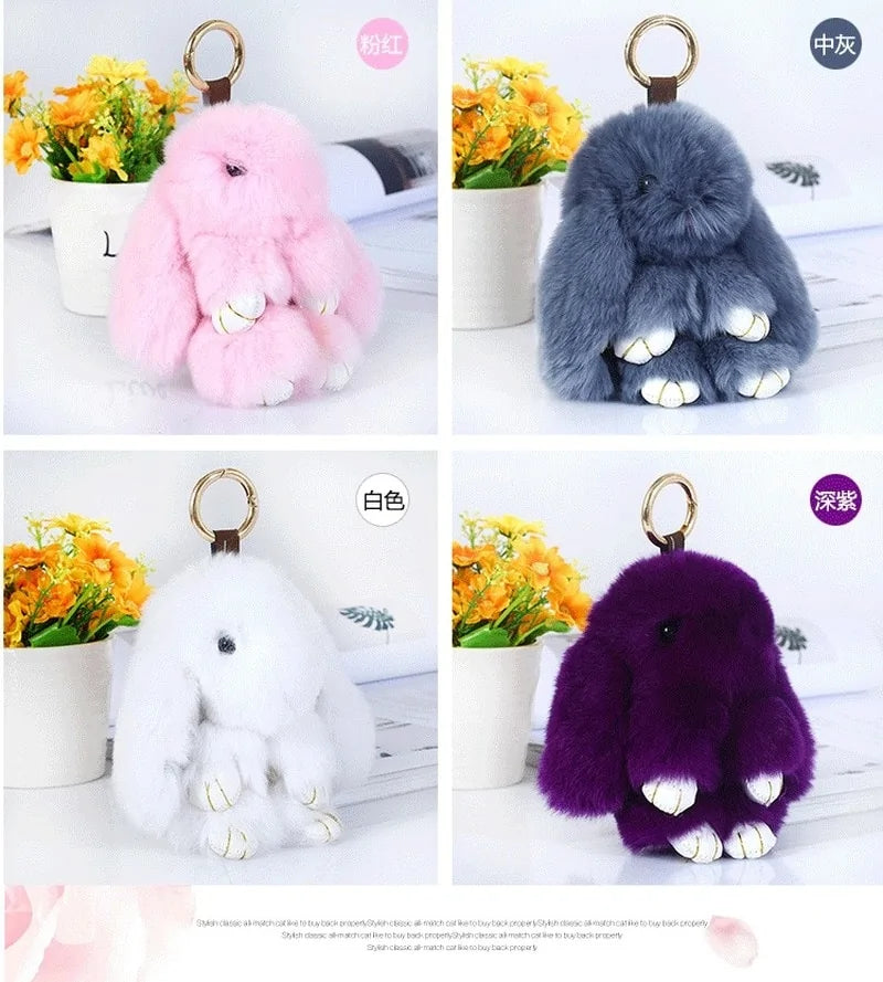 Plush Bunny Pendant