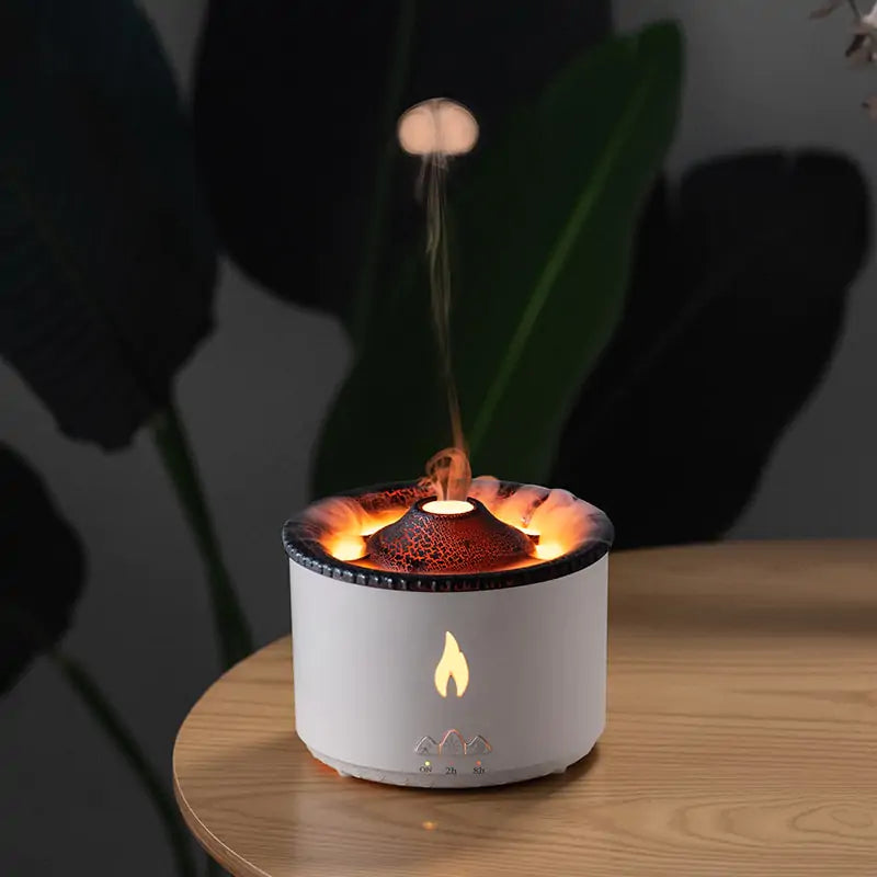 Portable Flame Aroma Air Humidifier