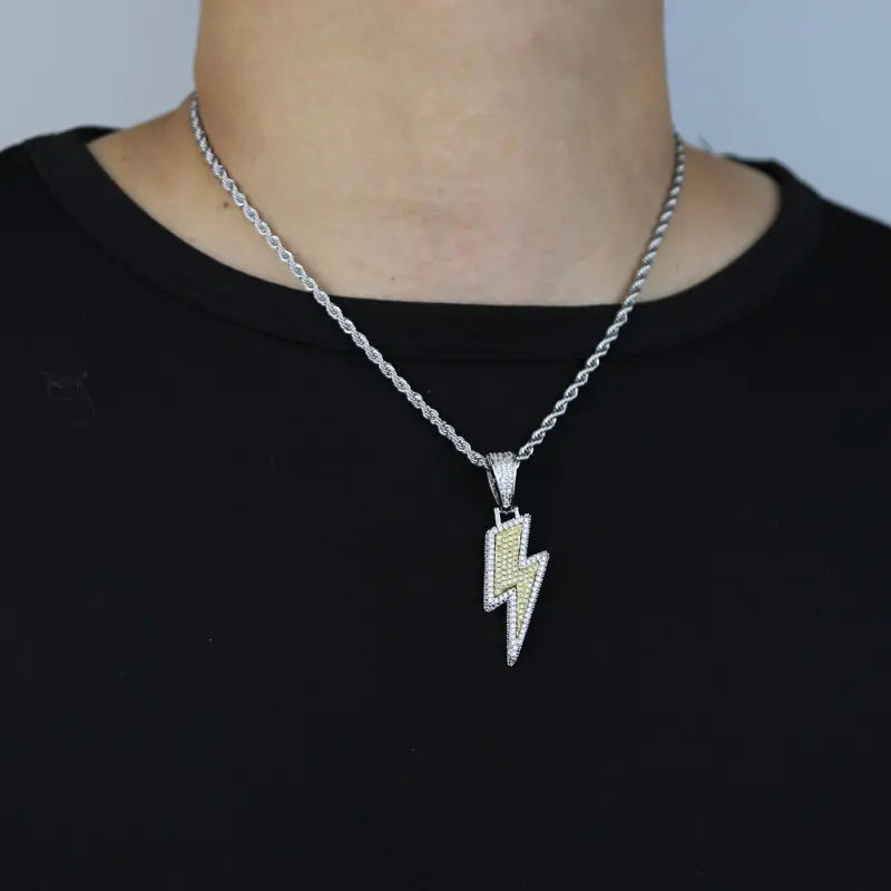 Lightning Pendant Necklace